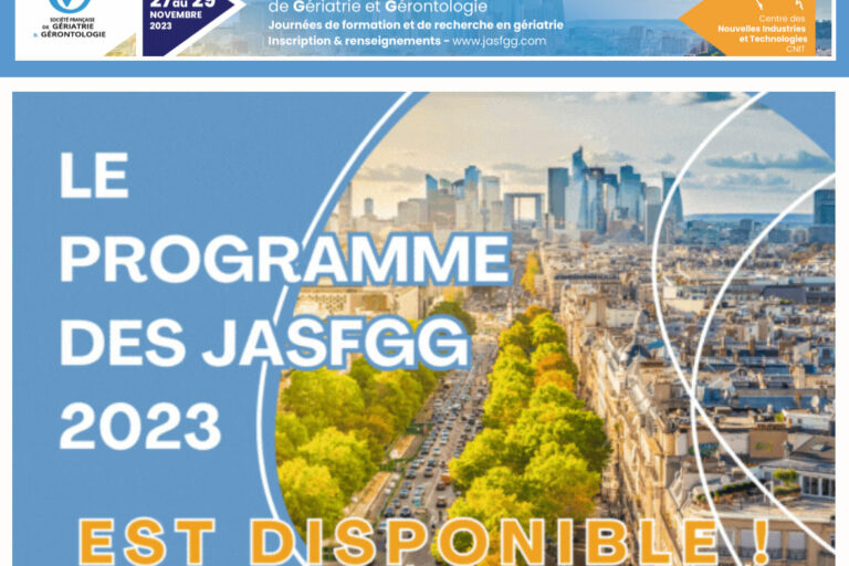 JASFGG-2 Journées Annuelles de la Société Française de Gériatrie et Gérontologie