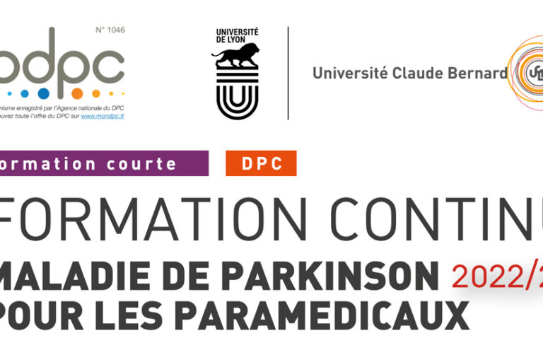Formation maladie de Parkinson Formation maladie de Parkinson
