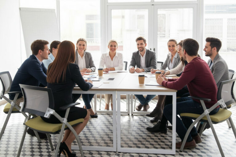 réunion table ronde