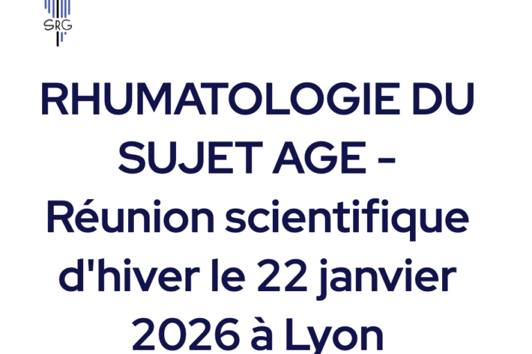 Rhumatologie du sujet âgé