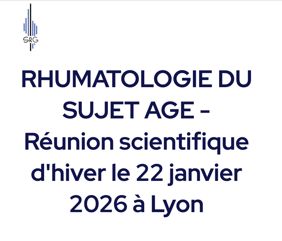 Rhumatologie du sujet âgé